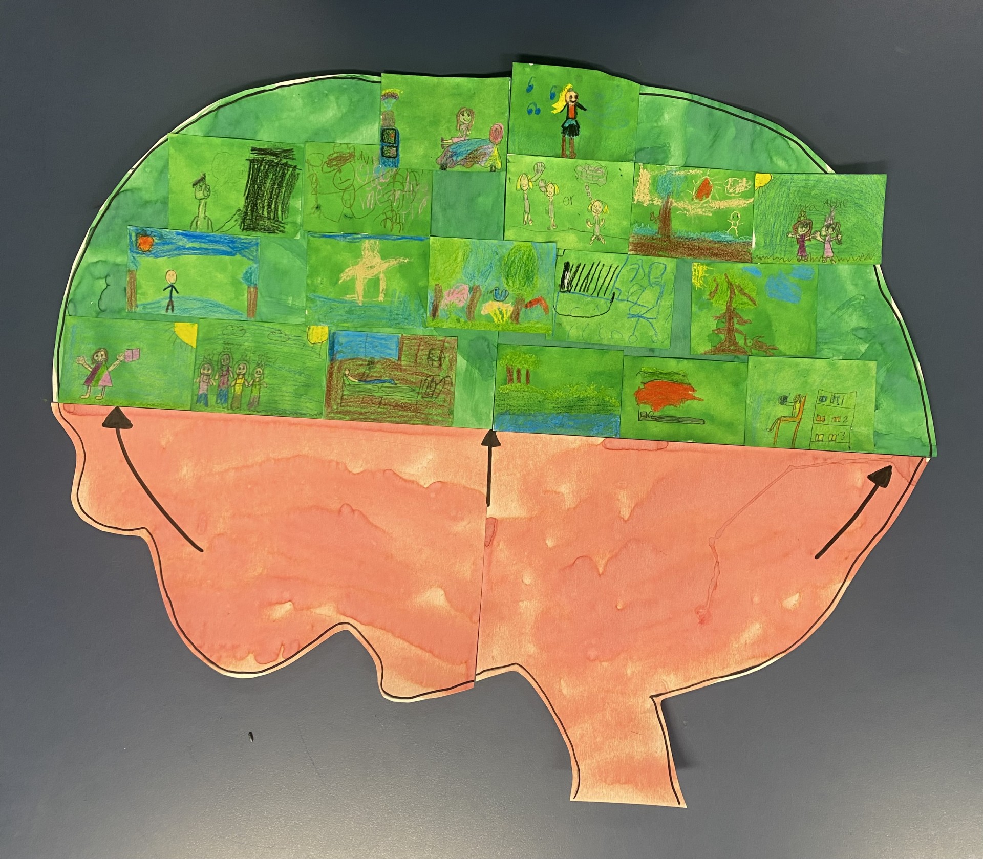Red And Green Brain